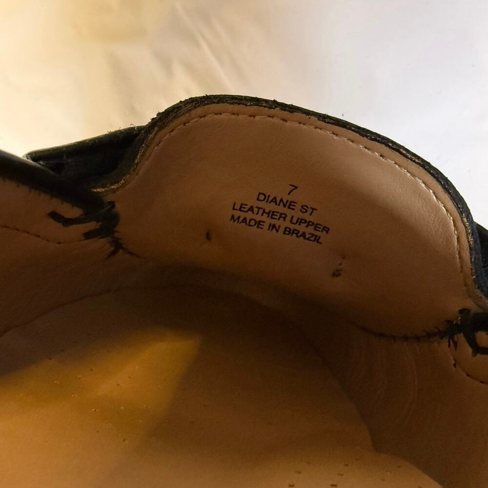 MJNY by Marc Joseph Diane St Black Leather Bow Mules 7 - Picture 6 of 11